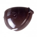 Заглушка желоба ПВХ Docke Lux Шоколад 141 мм