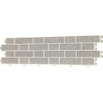 Фасадная панель Tecos Brickwork Михелен Белый 1140х350 мм