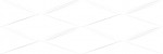 Vegas Плитка настенная рельеф белый (VGU052)  25x75