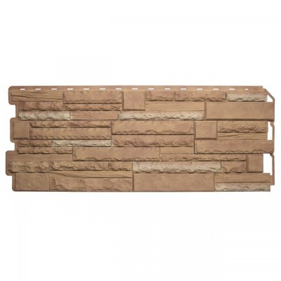 Фасадная панель Альта-Профиль Скалистый камень Памир Комби 1168х448 мм