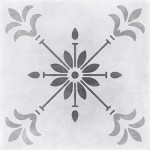 Motley Керамогранит пэчворк, цветы, серый (C-MO4A095D) 29,8х29,8