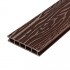 Фасадная доска из ДПК Faynag 3D Cedro Шоколад 4000х167х13 мм