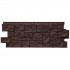 Фасадная панель Grand Line Дикий камень Classic Шоколадный 978х388 мм