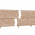 Фасадная панель Ю-Пласт Стоун-Хаус Камень Золотистый 3025х225 мм