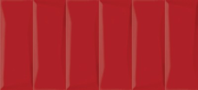 Evolution облицовочная плитка  рельеф кирпичи красный (EVG413) 20x44