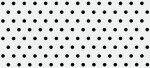 Evolution Вставка  точки черно-белый (EV2G441) 20x44